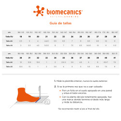 Colegial azul Biomecanics con refuerzo en puntera
