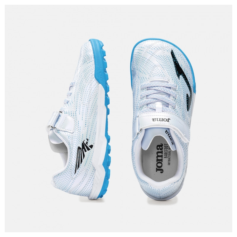 Bota de fútbol barefoot de Joma celeste y blanca Bota de fútbol barefoot de Joma celeste y blanca