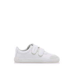 Colegial respetuoso Mustang doble velcro blanco