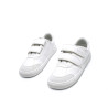 Colegial respetuoso Mustang doble velcro blanco