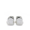 Colegial respetuoso Mustang doble velcro blanco