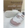 Deportivo Barefoot Zapy blanco y rosa