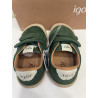 Deportivo Barefoot en serraje de Igor verde