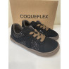Deportivo Suede respetuoso Coqueflex negro gliter