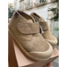 Botín Barefoot en serraje de Igor beige