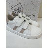 Deportivo Piruflex respetuoso blanco lineas rosas