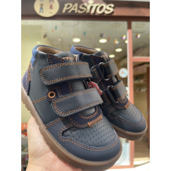 Botin respetuoso Garvalin azul liso