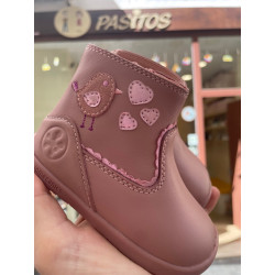 Botin respetuoso Biomecanics rosa dibujo pajaro