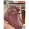 Botin respetuoso Biomecanics rosa dibujo pajaro