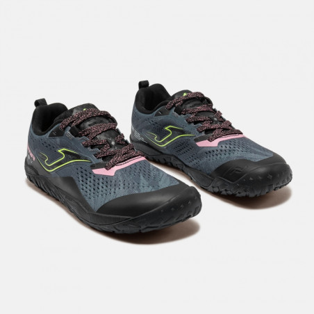 Deportiva Barefoot Joma Sima negro con rosa