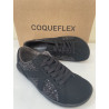 Deportivo Suede respetuoso Coqueflex negro gliter