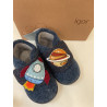 Zapatilla de casa respetuosa de Igor azul espacio