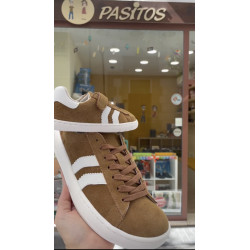 Deportivo Coqueflex Suede camel