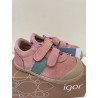 Deportivo Barefoot en serraje de Igor rosa