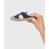 Deportivo Barefoot en serraje de Igor azul jeans