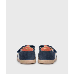 Deportivo Barefoot en serraje de Igor azul jeans