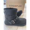 Botín respetuoso Coqueflex negro estrella glitter Botín respetuoso Coqueflex negro estrella glitter