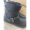 Botín respetuoso Coqueflex negro estrella glitter Botín respetuoso Coqueflex negro estrella glitter