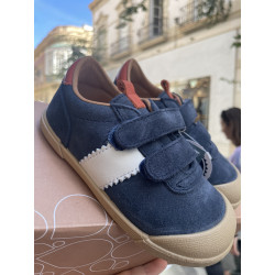 Deportivo Barefoot en serraje de Igor azul jeans