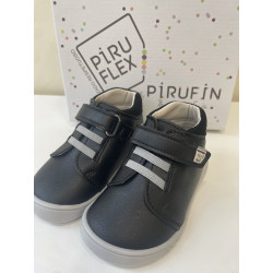 Botín respetuoso Piruflex negro y gris