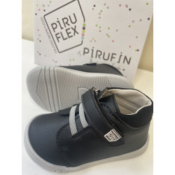Botín respetuoso Piruflex negro y gris