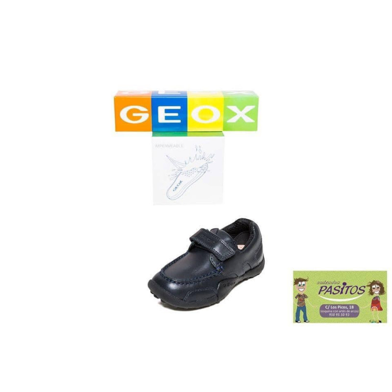 Cromático Separar Matar Colegial Geox tipo mocasín azul marino Talla 27