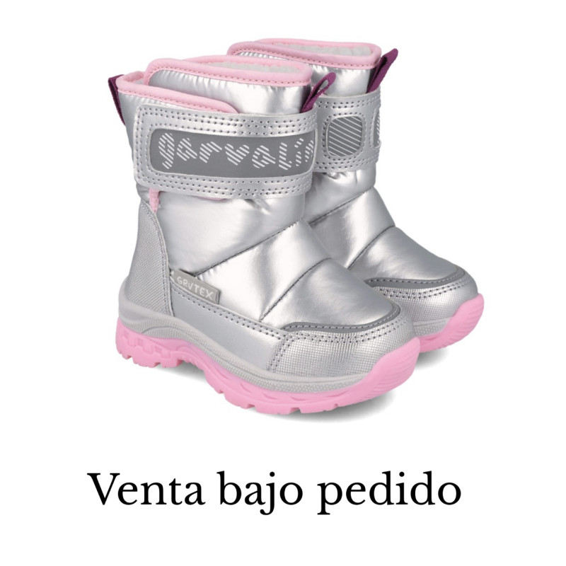 Bota nieve plata GRV-TEX