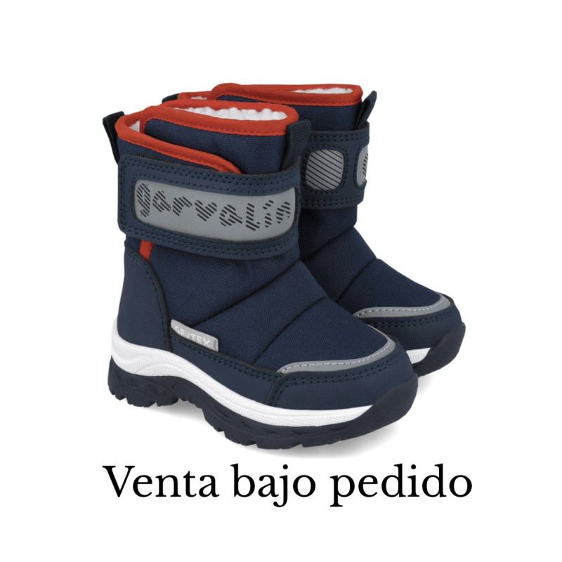Bota nieve azul GRV-TEX