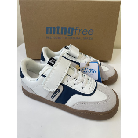 Deportivo MustangFree blanco línea marino