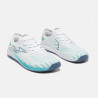 Deportiva Barefoot Joma Viper blanca y turquesa