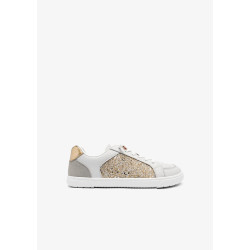 Deportiva barefoot Conguitos con glitter