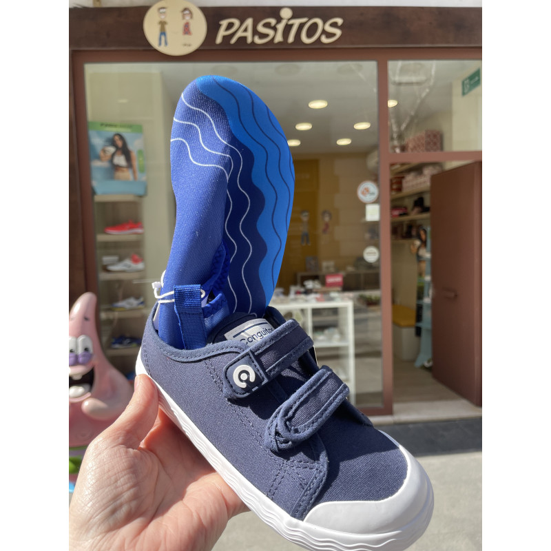 Canvas Respetuosas Conguitos Navy