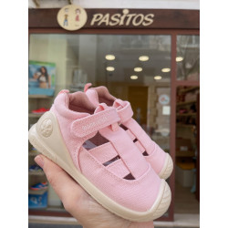 Lona rosa piqué de  Biomecanics