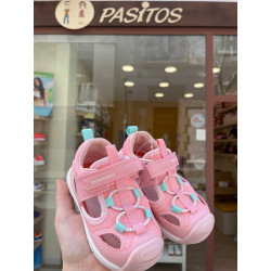 Sandalia rejilla Biomecanics rosa