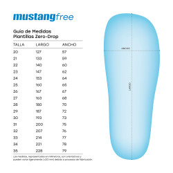 Lona respetuosa Mustang blanca