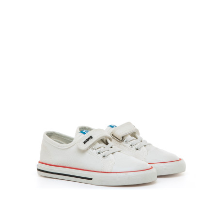 Lona respetuosa Mustang blanca