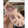 Sandalia rosa de Blanditos tipo retro