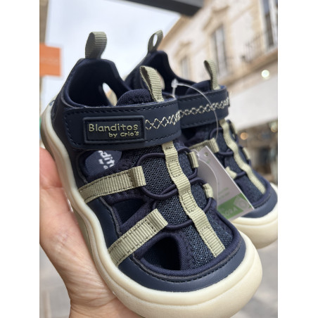 Cangrejera Trekking Blanditos azul