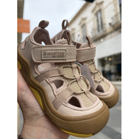 Cangrejera Trekking Blanditos beige