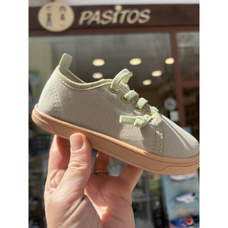 Lona kaki Blanditos ajustable elásticos