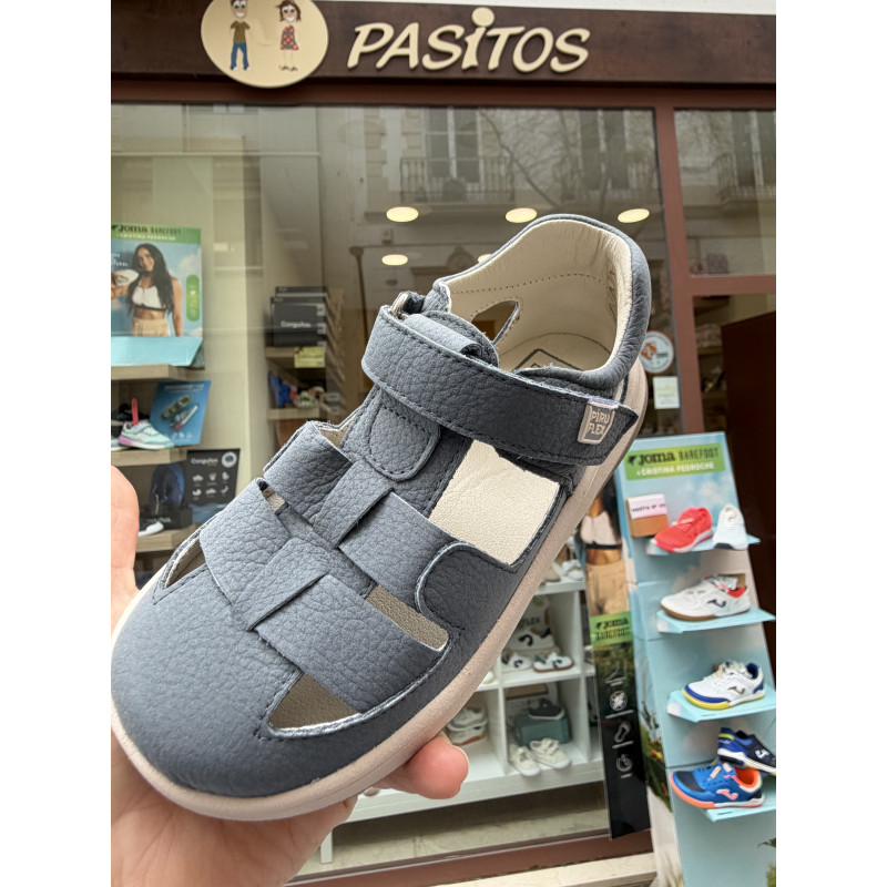 Sandalia Piruflex respetuosa azul