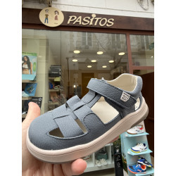 Sandalia Piruflex respetuosa azul