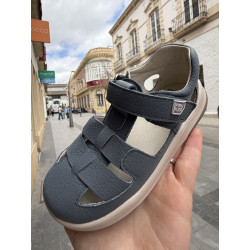 Sandalia Piruflex respetuosa azul