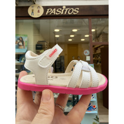 Sandalia Respetuosa Tecnobaby de Conguitos blanca