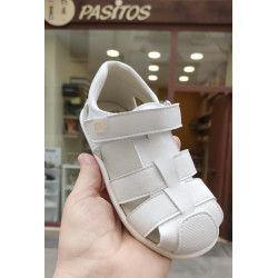 Sandalia Piruflex respetuosa blanca