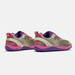 Deportiva Barefoot Tundra lady malva y gris