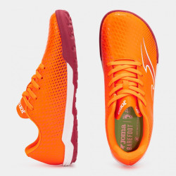 Fútbol barefoot de Joma naranja con cordones