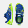 Fútbol barefooT Joma TopFlex azul y fluor velcro