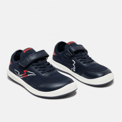 Deportiva Viper Barefoot Joma marino y rojo velcro