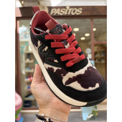 Deportiva barefoot B&W Goflex by Conguitos print